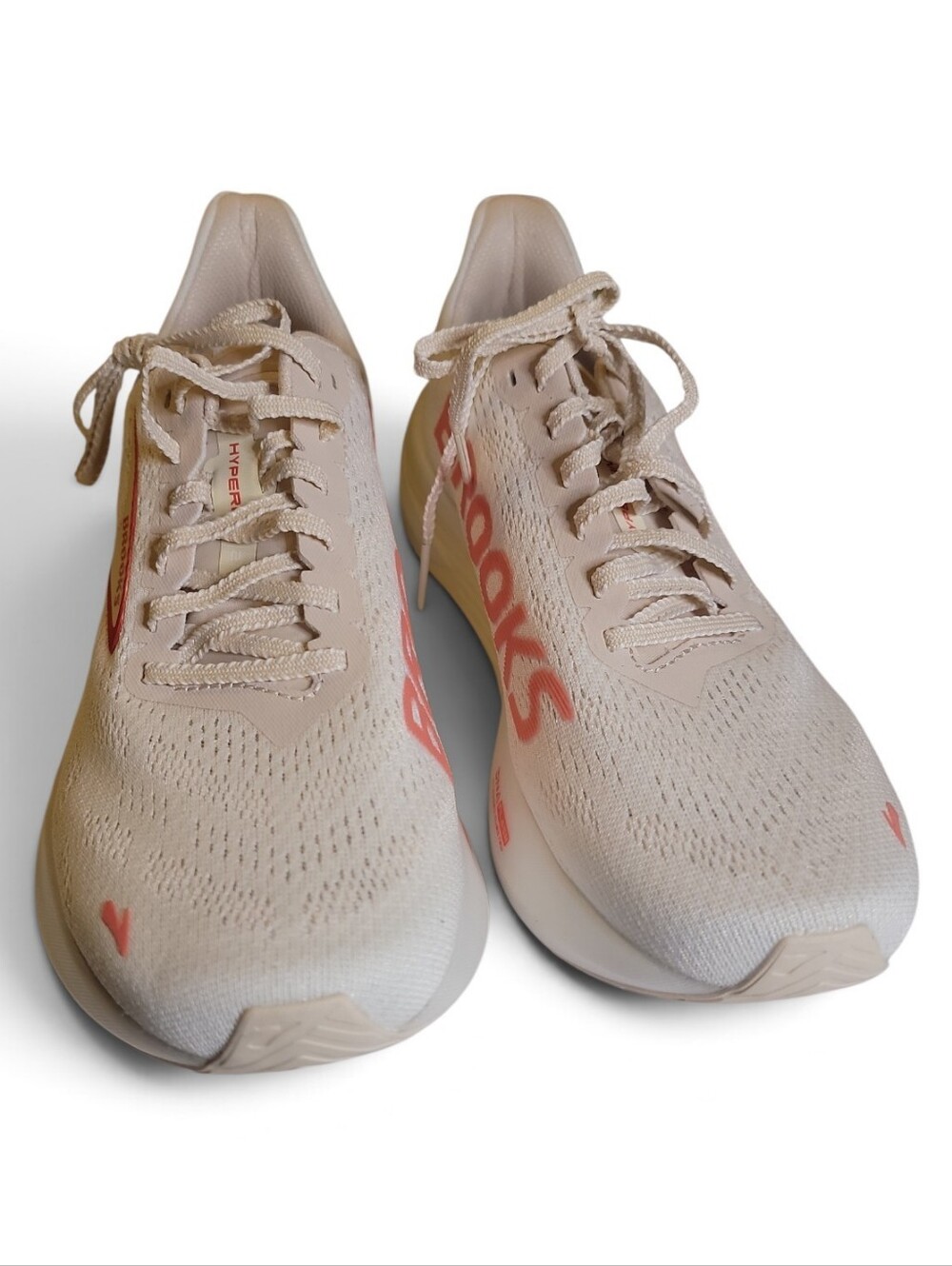 Brooks Hyperion Running Shoes - Light Pink/Cream - Picture 4 of 7